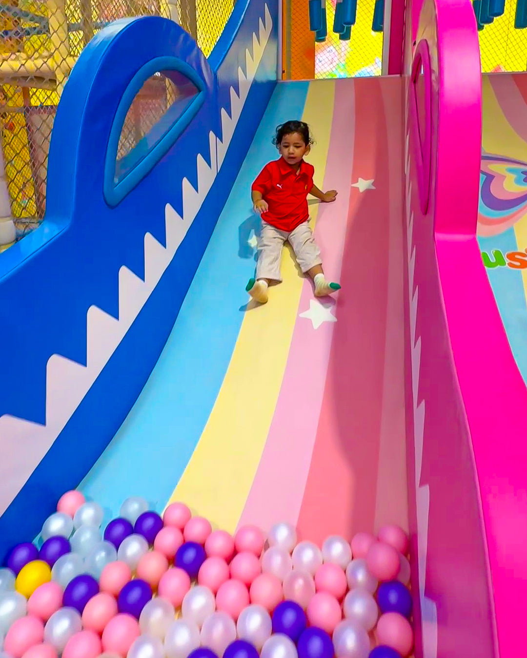 Jus' Jumpin' Play Area | M3M Route 65 Mall Gurgaon