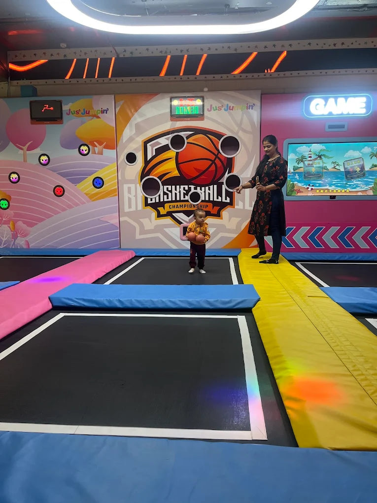 Jus' Jumpin' Play Area | M5 Ecity Mall Bangalore