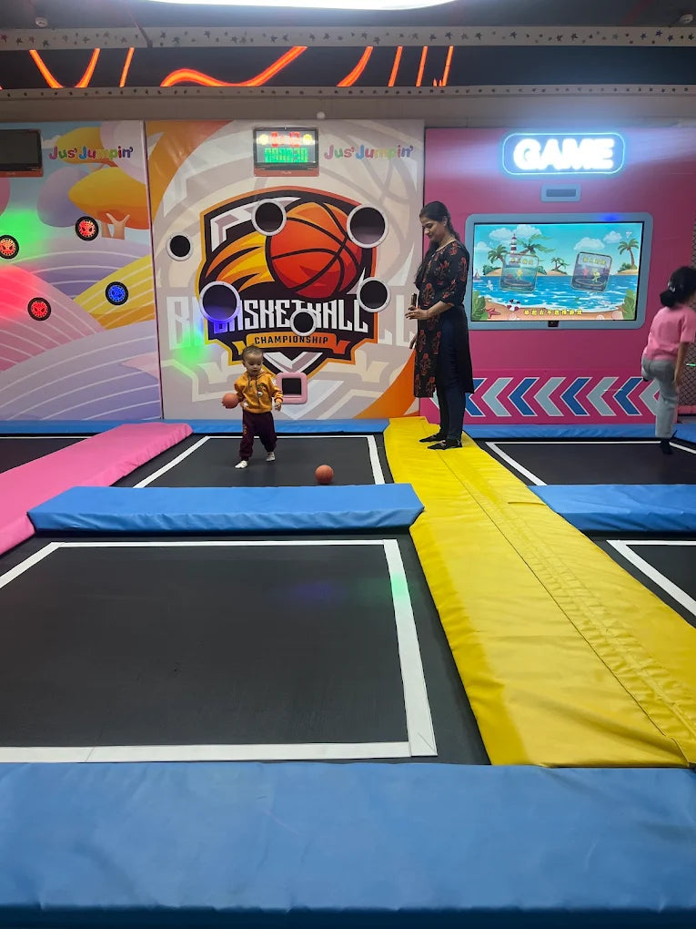 Jus' Jumpin' Play Area | M5 Ecity Mall Bangalore