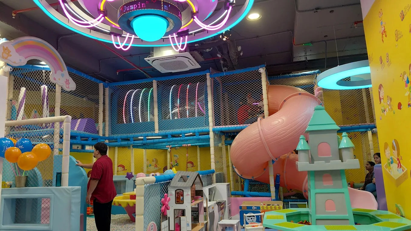 Jus' Jumpin' Indoor Play Area | Royal Meenakshi Mall Bangalore