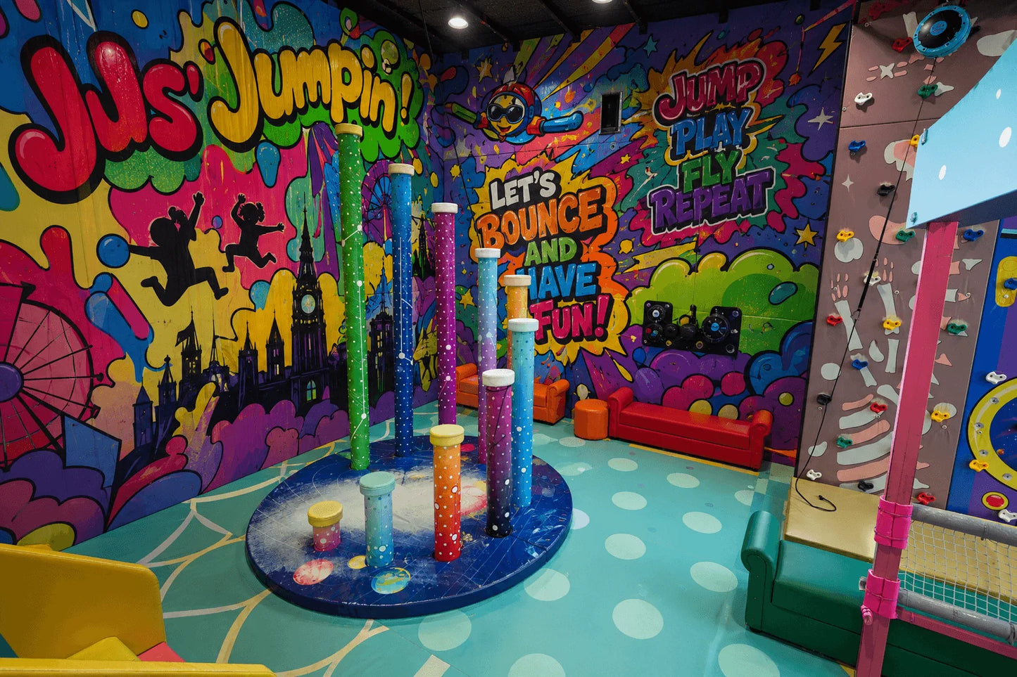 Jus' Jumpin' Trampoline & Adventure Park | HITEC City Hyderabad