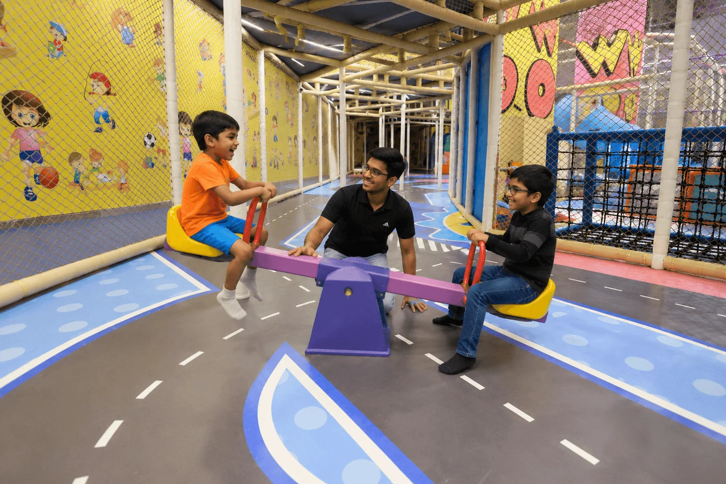 Jus' Jumpin' Trampoline & Adventure Park | HITEC City Hyderabad