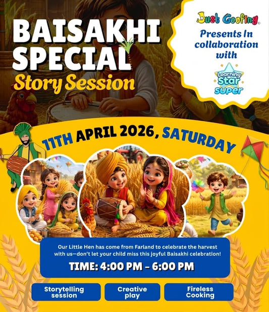 Baisakhi Special Story Session at Just Goofing (11 Apr) | Sushant Lok phase 1 Sector 43 Gurgaon