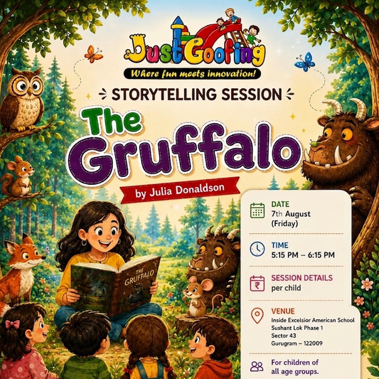 The Gruffalo Storytelling Session (7 Aug) at Just Goofing | Sector 43 Gurgaon