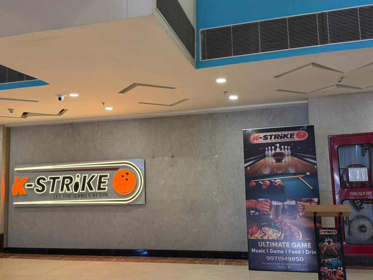 K-Strike Sports Bar | Entertainland Mall Sector 83 Gurgaon
