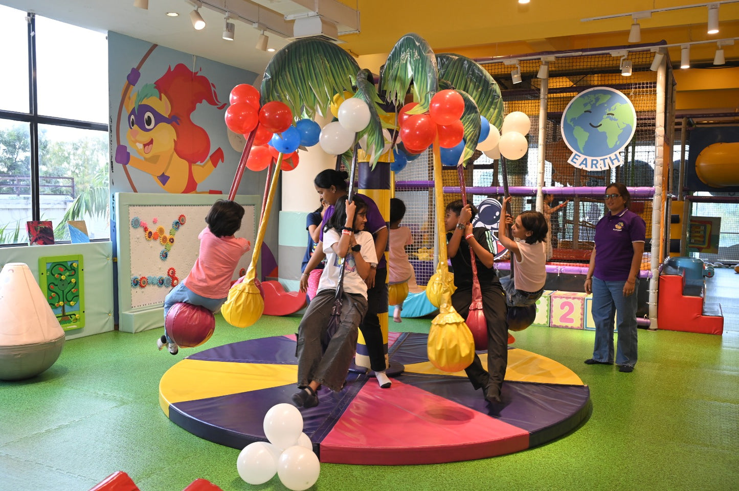 Kaboom Indoor Play Area | Ozone Shoping Mall Aundh Pune