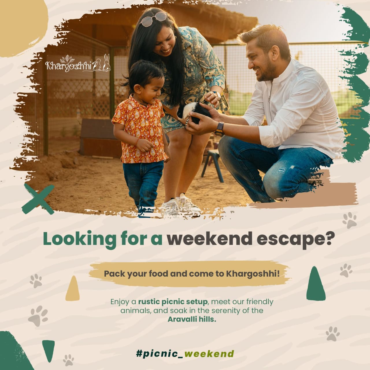 Khargoshhi Animal Petting Farm Near ITC Grand Bharat Manesar