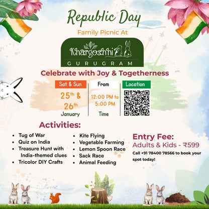 Republic Day at Khargoshhi (25-26 Jan)  | Near ITC Grand Bharat Akbarpur