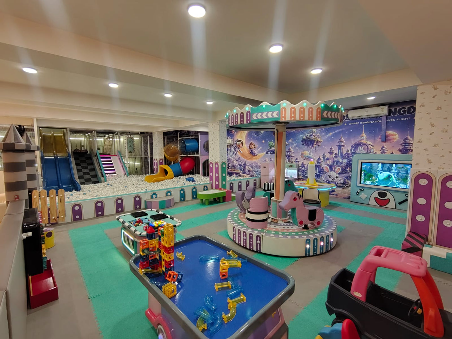 Kosmic Kingdom Play Area | DLF Phase 2 Sector 25 Gurugram