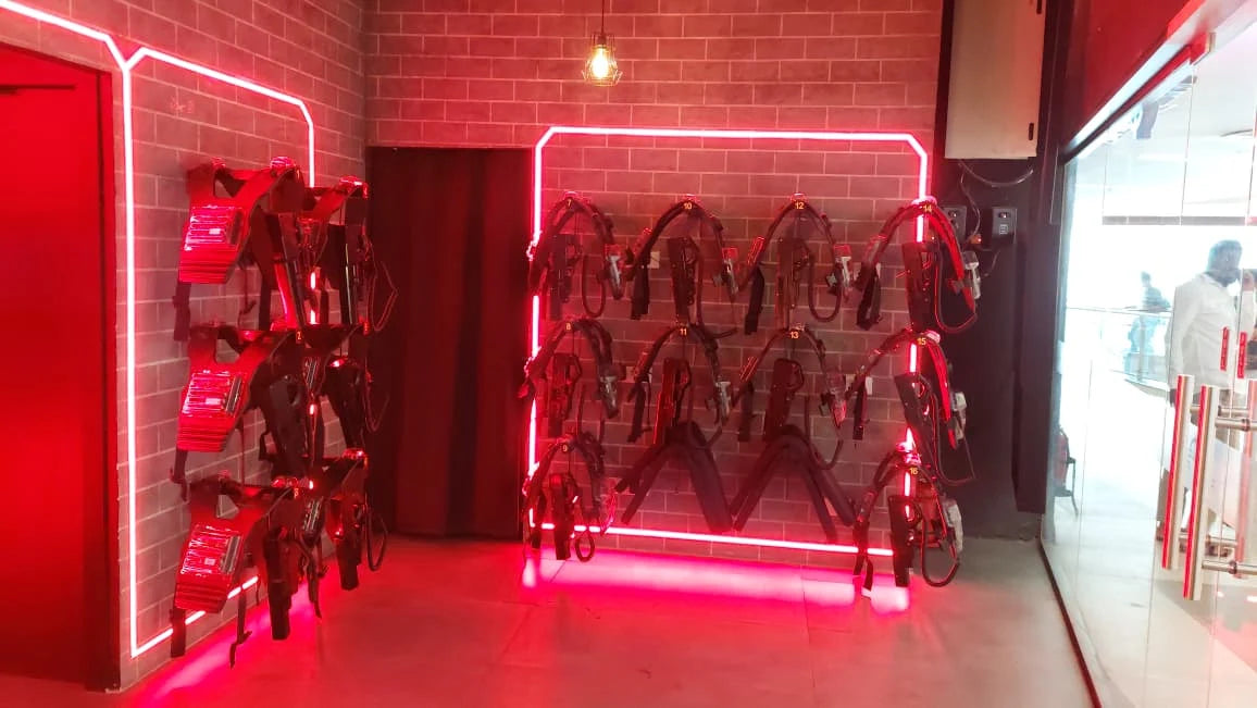 Laser Shooter for Laser Tag | Odeon Mall New Nallakunta Hyderabad