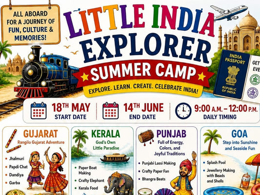 Little India Explorer Summer Camp by House Of Angels Vaishali (18 May - 14 Jun) | Vaishali Ghaziabad