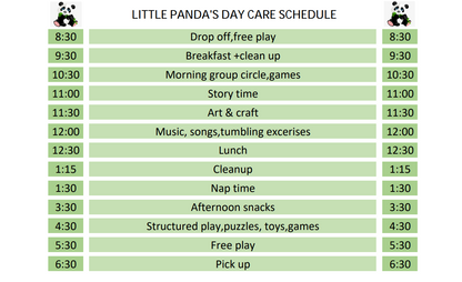 Little Panda's Daycare | Sector 10 Gurgaon