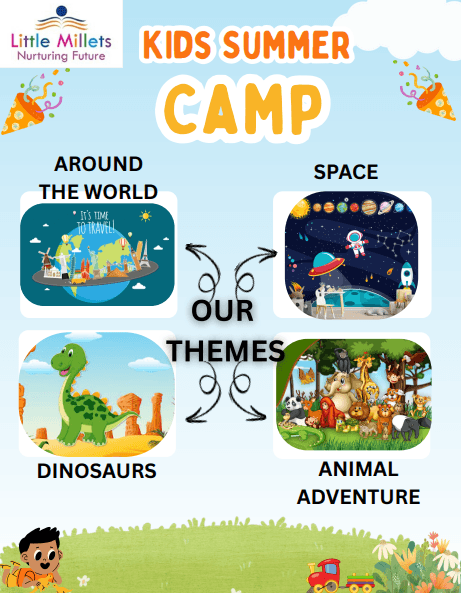 Kids Summer Camp by Little Millets Preschool (19 May - 13 Jun) | Sector 50 Gurgaon - ActivityKidz