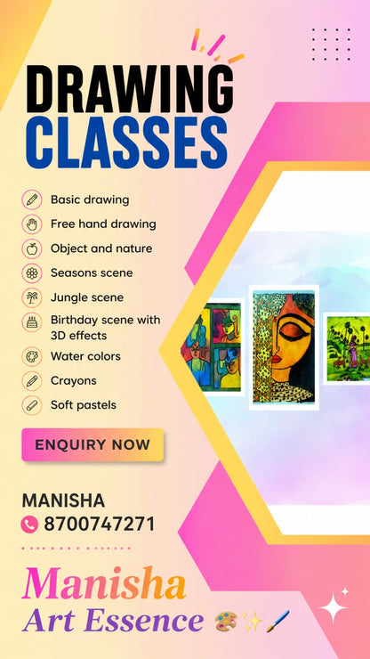Manisha's Art Classes | Sector 14 Gurgaon