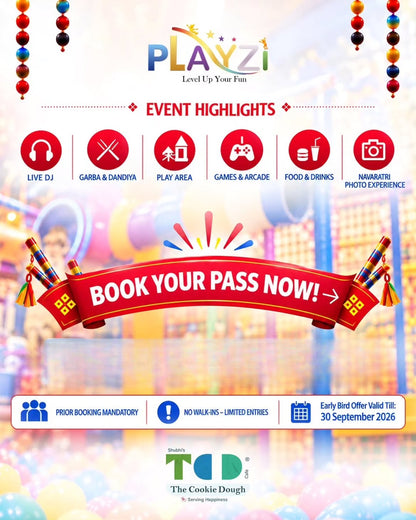 Navratri Family Fest (10 Oct) at PlayZi | Oshiwara Andheri West Mumbai