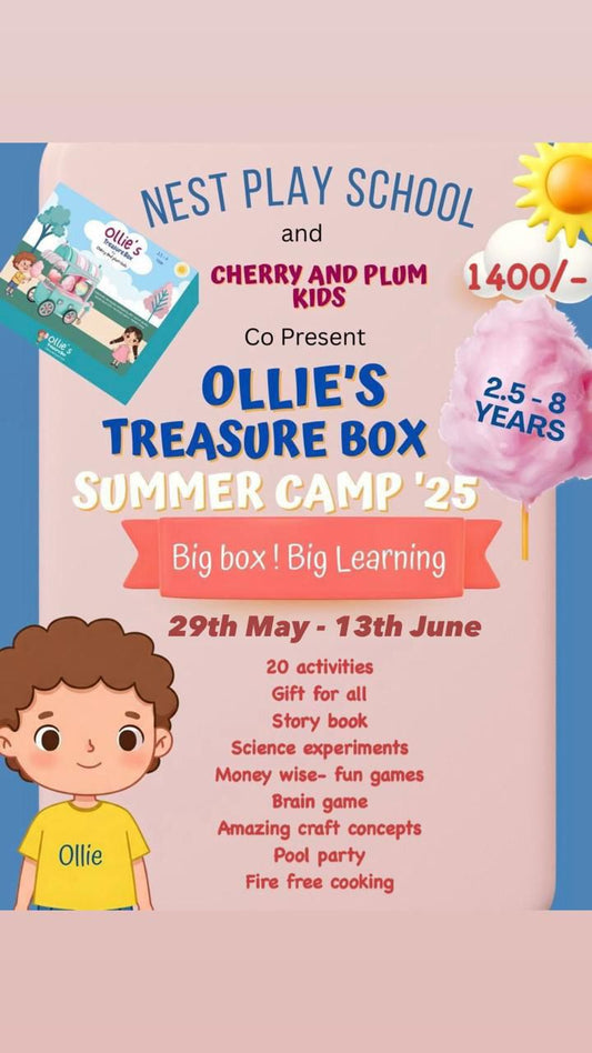 Ollie's Treasure Box Summer Camp by Nest Play School (29 May -13 Jun) | Sector 23 Gurgaon