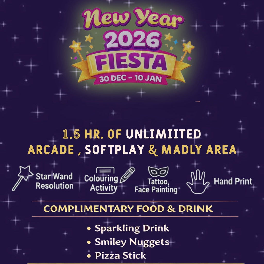 New Year Fiesta at Mad Over Joy (30 Dec - 10 Jan) | Moti Nagar Delhi
