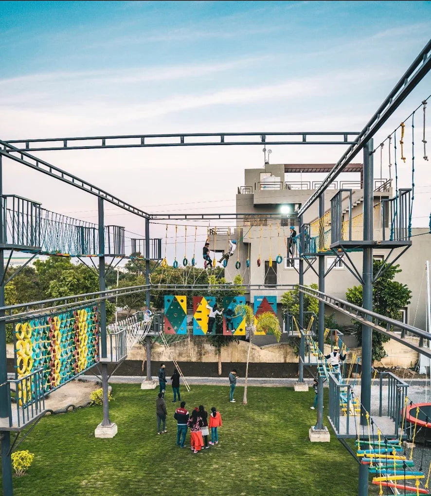 Outdoor Play Arena for Go Karting & Adventures | Jhalaria Indore