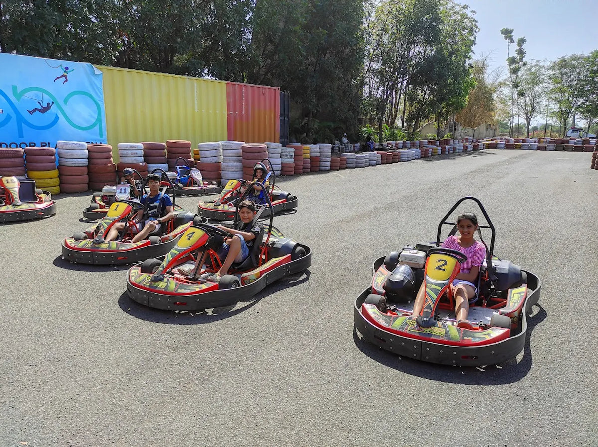 Outdoor Play Arena for Go Karting & Adventures | Jhalaria Indore