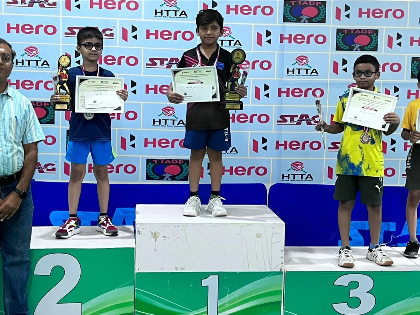 Progressive Table Tennis Academy | HSV Global School Sector 46 Gurgaon