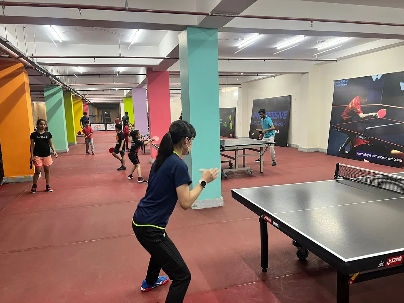 Progressive Table Tennis Academy | HSV Global School Sector 46 Gurgaon