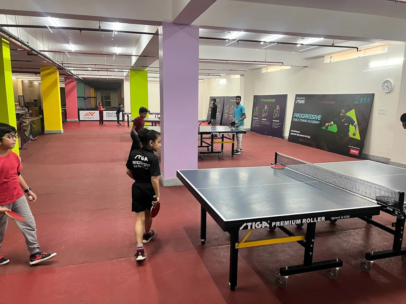 Progressive Table Tennis Academy | HSV Global School Sector 46 Gurgaon