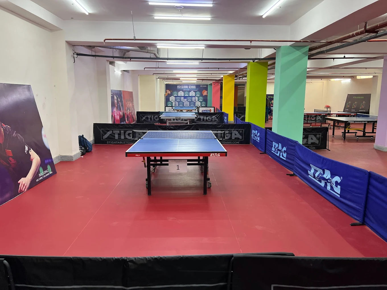 Progressive Table Tennis Academy | HSV Global School Sector 46 Gurgaon
