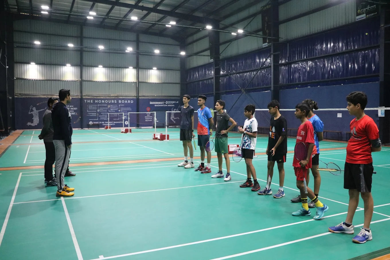 Rackonnect Badminton Arena | Badminton Academy | Sector 63 Gurgaon