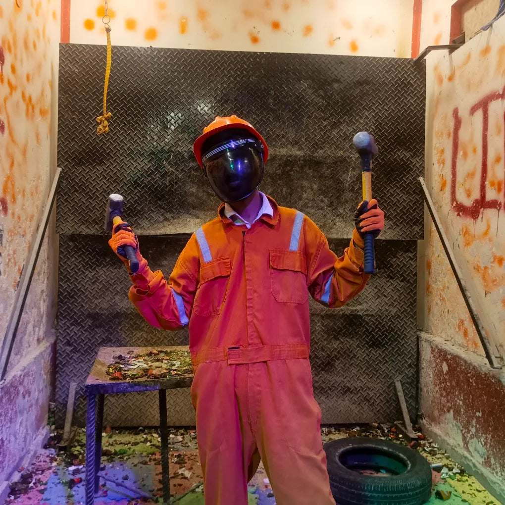 Rage Room Stress Therapy Room & Neon Room | Indiranagar Bangalore