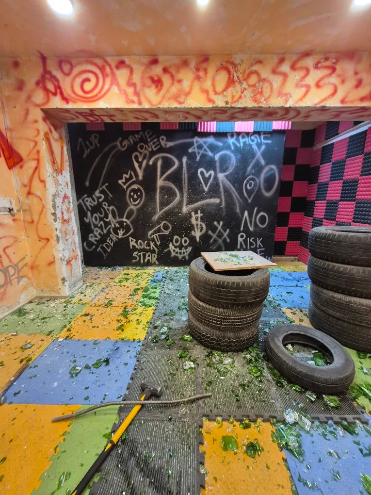Rage Room Stress Therapy Room & Neon Room | Indiranagar Bangalore