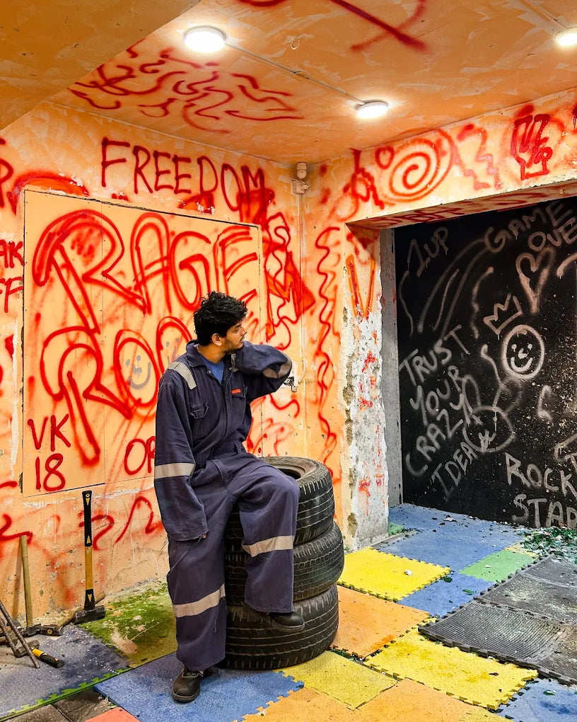 Rage Room Stress Therapy Room & Neon Room | Indiranagar Bangalore