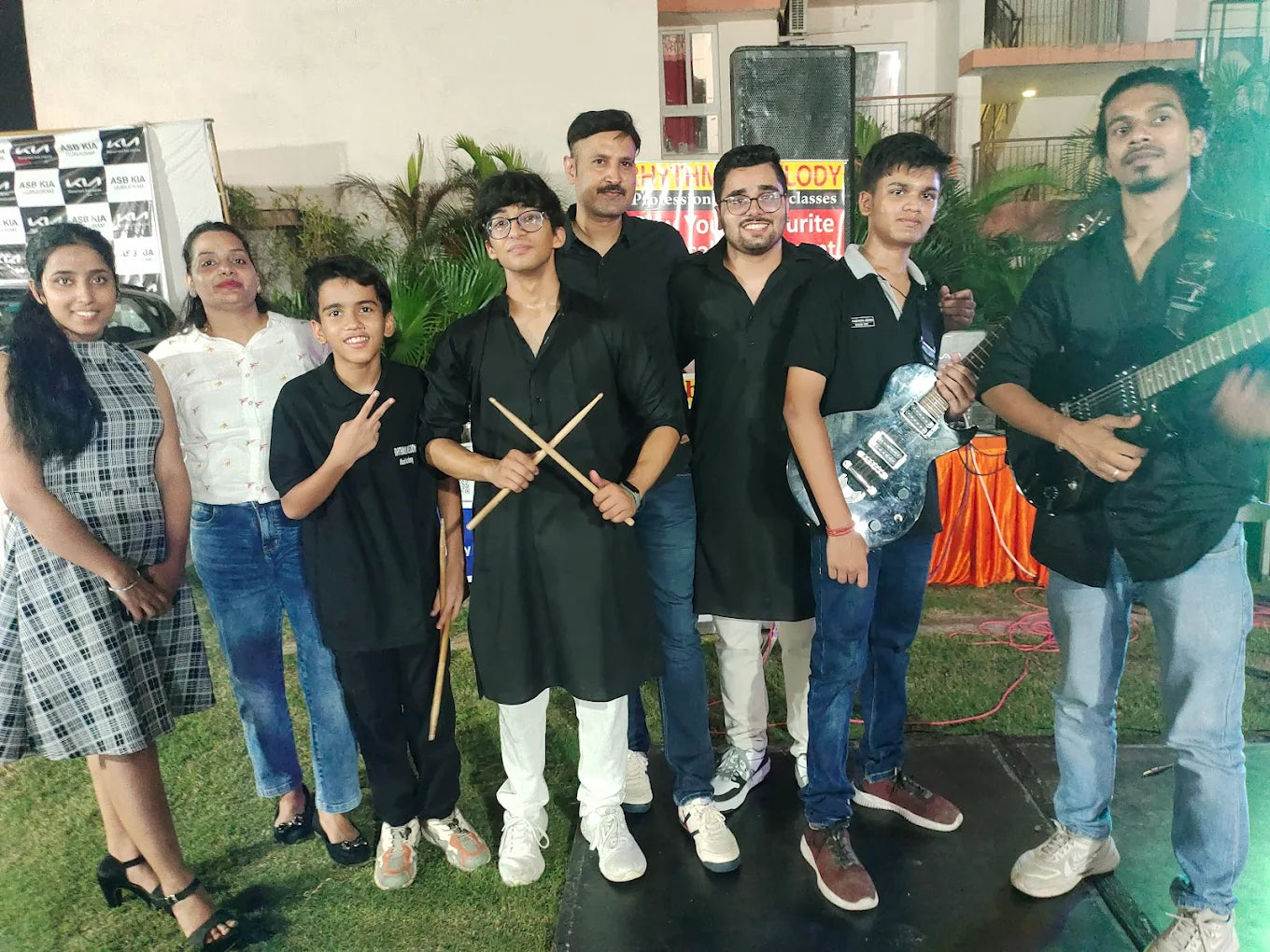 Rhythm & Melody Music Academy | Drum Guitar Keyboard | Old Railway Road Gurgaon