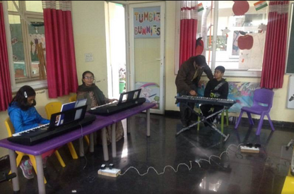 Sai Blessed Music Academy | Piano Guitar Drums Vocal | Near Nirvana Country Gurgaon