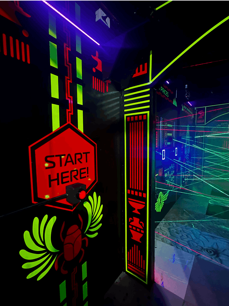 Laser Spy Mission by Wupi Trampoline Park