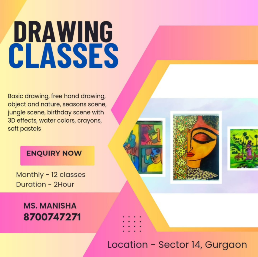 Manisha's Art Classes | Sector 14 Gurgaon