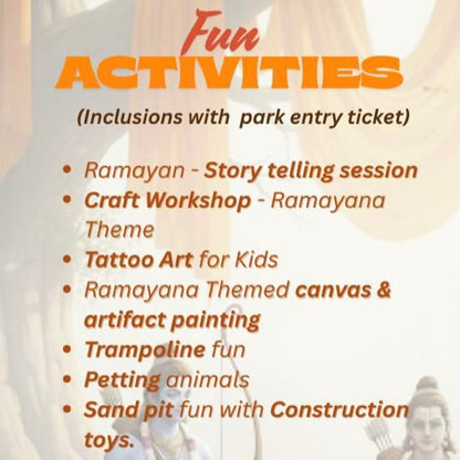 Story Telling & Craft Serengeti Petting Park (28-Sep) | Sector 67 Gurgaon