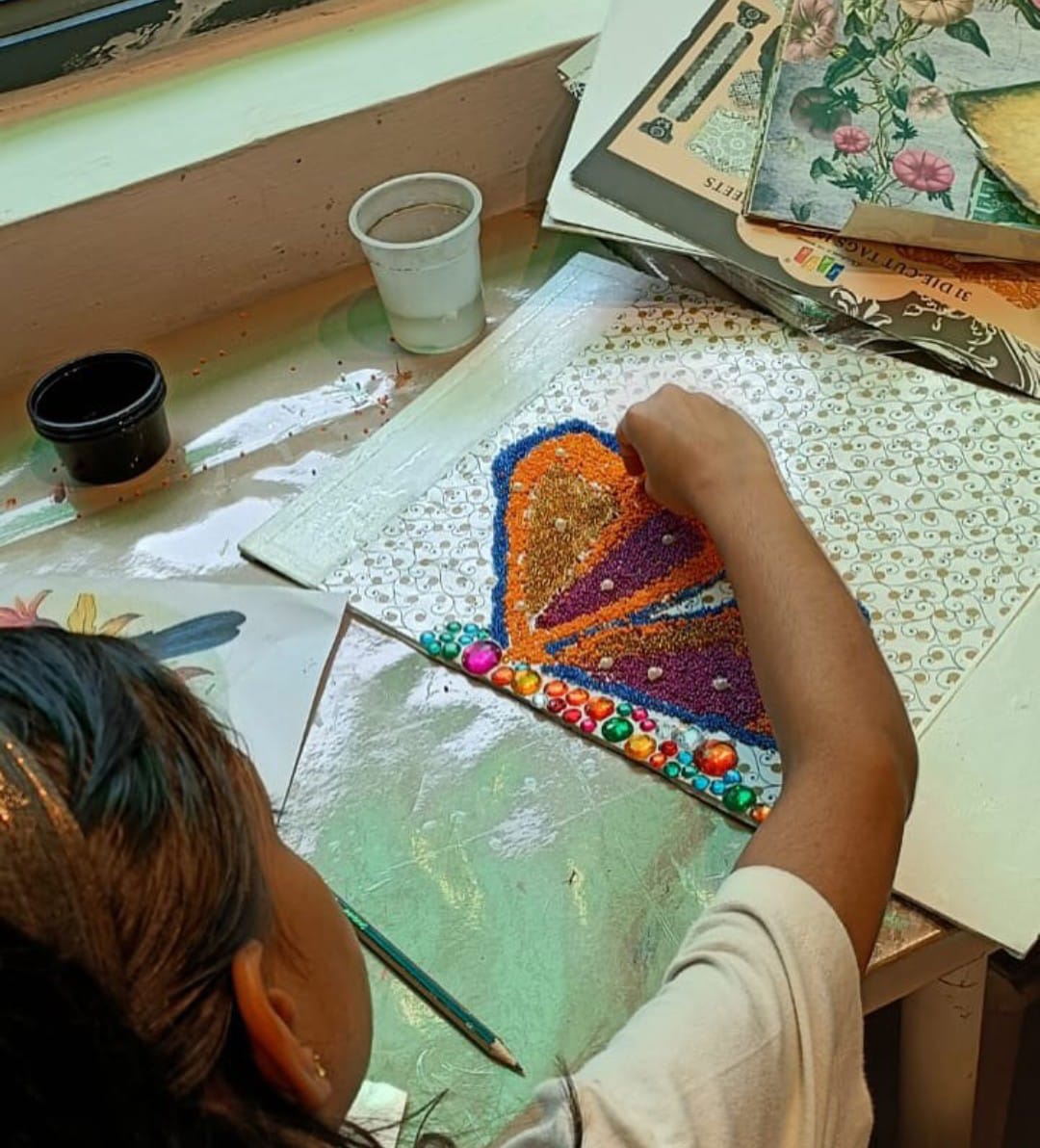 Shades and Tints by Purba Dey for Art & Craft Classes | Sector 49 Gurgaon