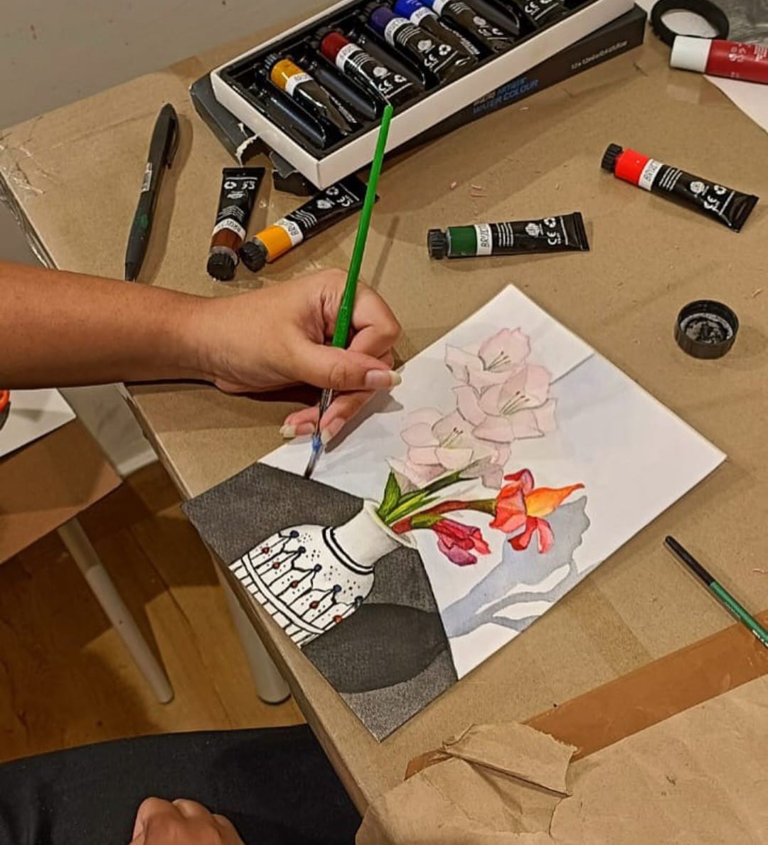 Shades and Tints by Purba Dey for Art & Craft Classes | Sector 49 Gurgaon