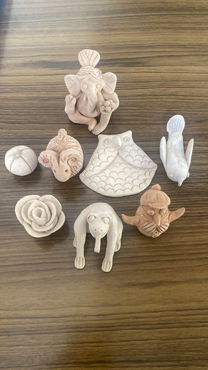 Ganesha Clay Workshop at Shivika Pottery Gallery (23-31 Aug) Sector 43 Gurgaon