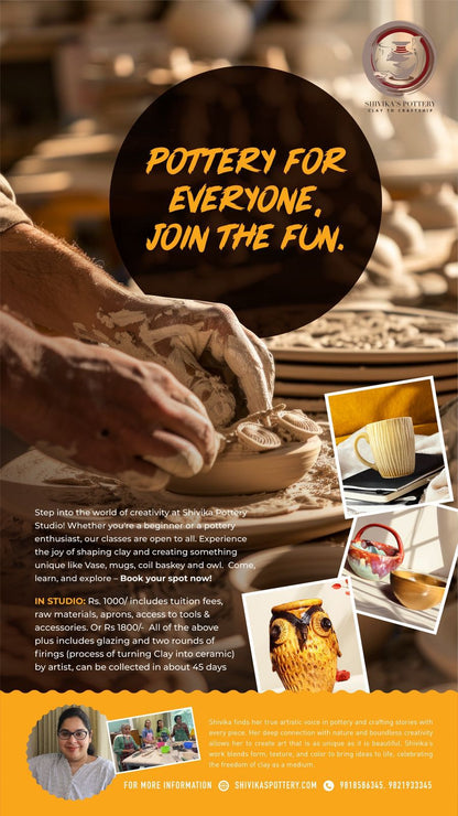 Summer Camp by Shivika Pottery Gallery (28 May - 30 Jun) | Sector 43 Gurgaon