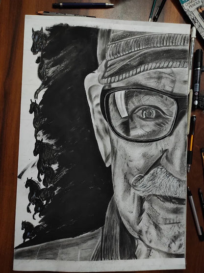 Sketch Artist Manoj Singh & Drawing Classes | Sector 7 Gurgaon