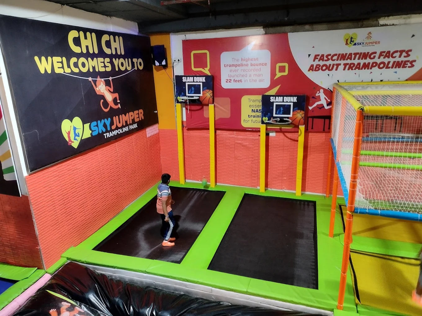 Skyjumper Amusement & Trampoline Park | Grand Square Mall Velachery Chennai