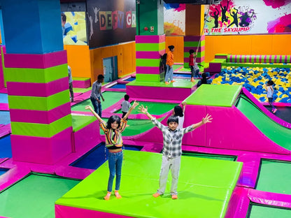 Skyjumper Amusement & Trampoline Park | Grand Square Mall Velachery Chennai
