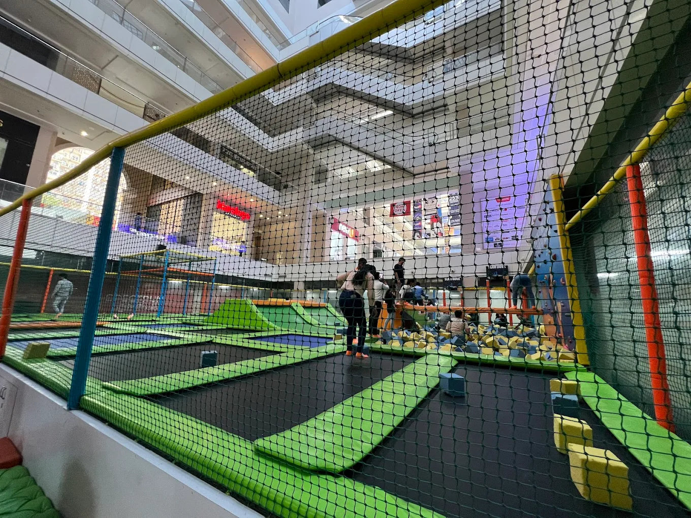 Skyjumper Trampoline Park Spectrum Metro Mall Sector 75 Noida