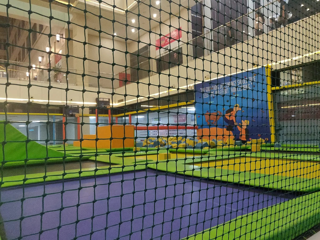 Skyjumper Trampoline Park Spectrum Metro Mall Sector 75 Noida