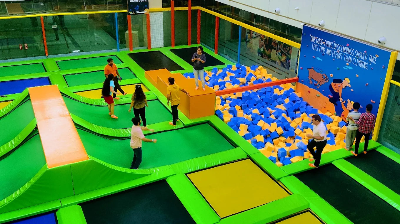 Skyjumper Trampoline Park Spectrum Metro Mall Sector 75 Noida