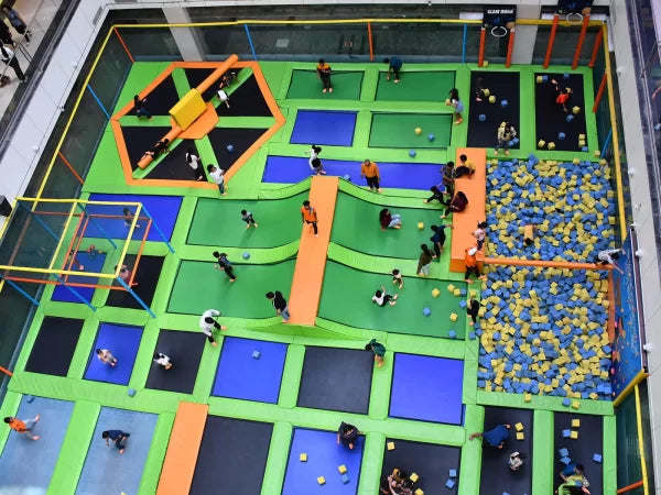Skyjumper Trampoline Park Spectrum Metro Mall Sector 75 Noida