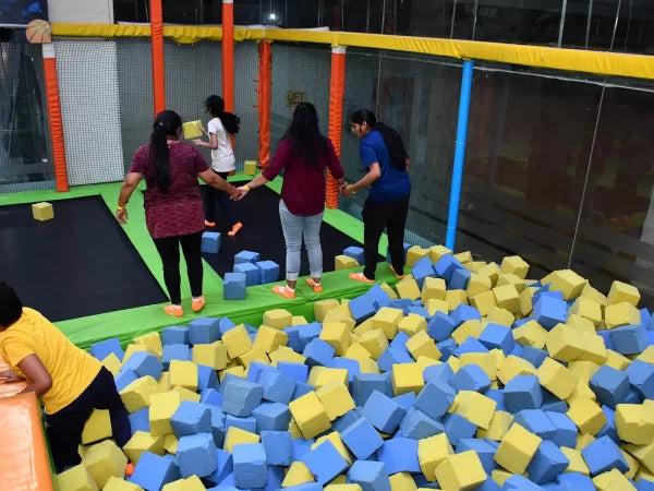 Skyjumper Trampoline Park Spectrum Metro Mall Sector 75 Noida