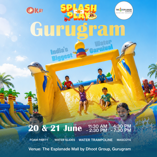 Splash N Play Water Carnival (20-21 Jun) | The Esplanade Mall Gurugram