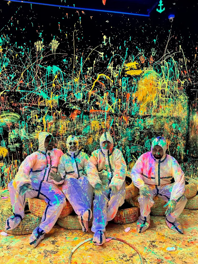 Splashit Neon Paint Experience | Westend Marg Saket New Delhi